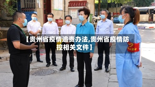【贵州省疫情追责办法,贵州省疫情防控相关文件】