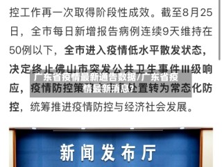 广东省疫情最新通告数据/广东省疫情最新消息?