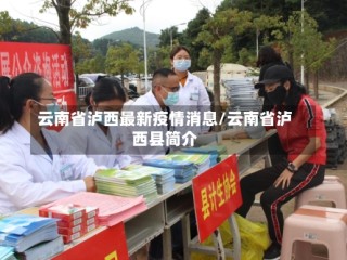 云南省泸西最新疫情消息/云南省泸西县简介