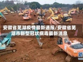 安徽省芜湖疫情最新通报/安徽省芜湖市新型冠状病毒最新消息