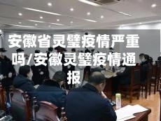 安徽省灵璧疫情严重吗/安徽灵璧疫情通报