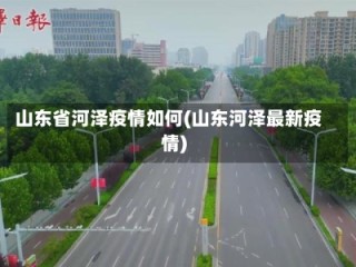 山东省河泽疫情如何(山东河泽最新疫情)