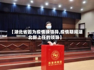 【湖北省因为疫情换领导,疫情期间湖北新上任的领导】