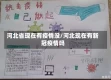 河北省现在有疫情没/河北现在有新冠疫情吗