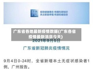 广东省各地最新疫情数据(广东各省疫情最新消息今天)