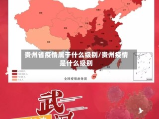 贵州省疫情属于什么级别/贵州疫情是什么级别