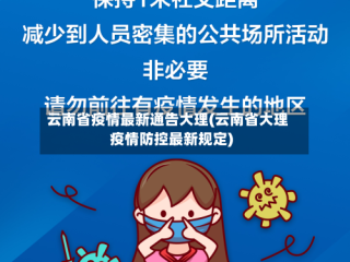 云南省疫情最新通告大理(云南省大理疫情防控最新规定)