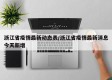 浙江省疫情最新动态表/浙江省疫情最新消息今天新增