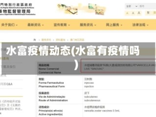 水富疫情动态(水富有疫情吗)