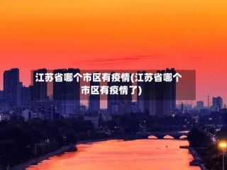 江苏省哪个市区有疫情(江苏省哪个市区有疫情了)