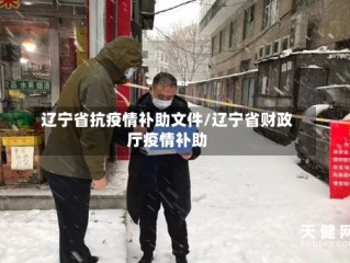 辽宁省抗疫情补助文件/辽宁省财政厅疫情补助