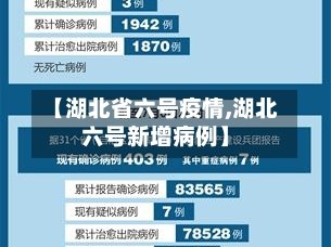 【湖北省六号疫情,湖北六号新增病例】