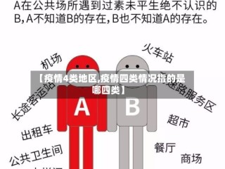 【疫情4类地区,疫情四类情况指的是哪四类】
