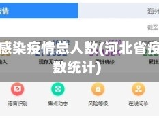 河北省感染疫情总人数(河北省疫情人数统计)