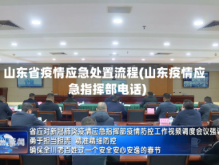 山东省疫情应急处置流程(山东疫情应急指挥部电话)