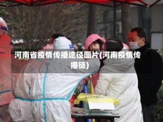 河南省疫情传播途径图片(河南疫情传播链)