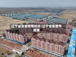 辽宁省阜新疫情状况/辽宁省阜新市疫情