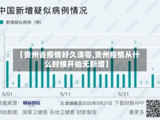 【贵州省疫情好久清零,贵州疫情从什么时候开始无新增】