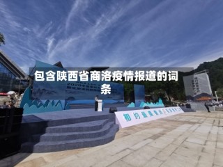 包含陕西省商洛疫情报道的词条