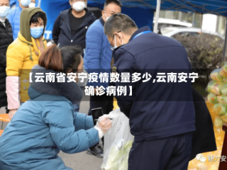 【云南省安宁疫情数量多少,云南安宁确诊病例】