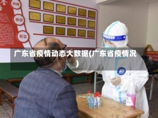 广东省疫情动态大数据(广东省疫情况)