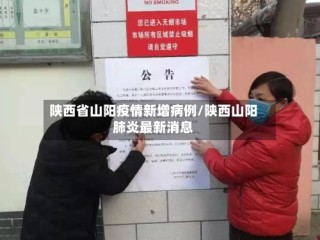 陕西省山阳疫情新增病例/陕西山阳肺炎最新消息