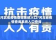 河北省疫情查询系统入口/河北省疫情查询系统入口查询