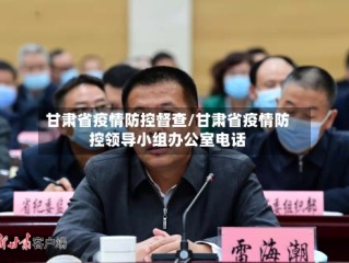 甘肃省疫情防控督查/甘肃省疫情防控领导小组办公室电话