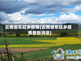 云南省东旺乡疫情(云南省东旺乡疫情最新消息)