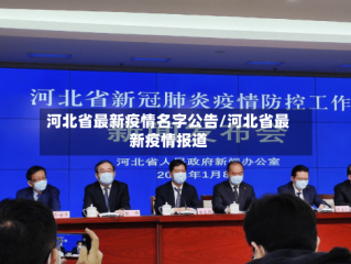 河北省最新疫情名字公告/河北省最新疫情报道