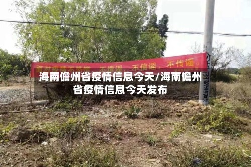 海南儋州省疫情信息今天/海南儋州省疫情信息今天发布