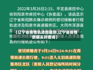 【辽宁省疫情轨迹图最新,辽宁省疫情数据实时查询】