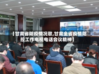 【甘肃省防疫情况歌,甘肃全省疫情防控工作电视电话会议精神】
