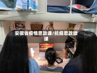 安徽省疫情思政课/抗疫思政微课