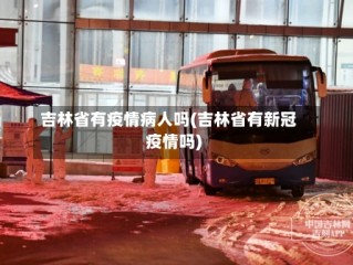 吉林省有疫情病人吗(吉林省有新冠疫情吗)