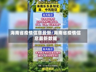 海南省疫情信息最新/海南省疫情信息最新数据