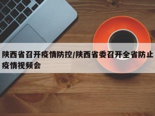 陕西省召开疫情防控/陕西省委召开全省防止疫情视频会