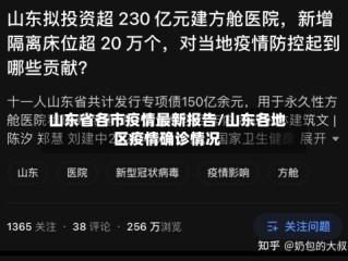 山东省各市疫情最新报告/山东各地区疫情确诊情况