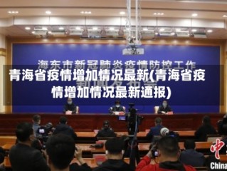 青海省疫情增加情况最新(青海省疫情增加情况最新通报)