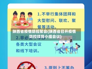 陕西省疫情防控聚会(陕西省召开疫情防控领导小组会议)