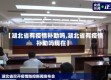 【湖北省有疫情补助吗,湖北省有疫情补助吗现在】