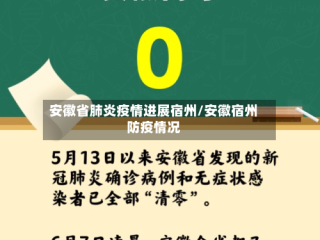 安徽省肺炎疫情进展宿州/安徽宿州防疫情况