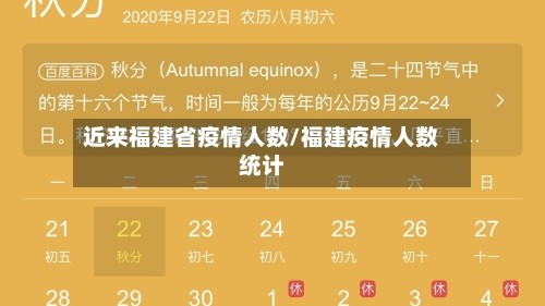 近来福建省疫情人数/福建疫情人数统计