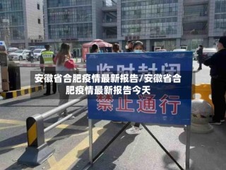 安徽省合肥疫情最新报告/安徽省合肥疫情最新报告今天