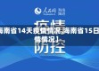 【海南省14天疫情情况,海南省15日疫情情况】