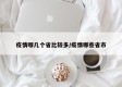 疫情哪几个省比较多/疫情哪些省市
