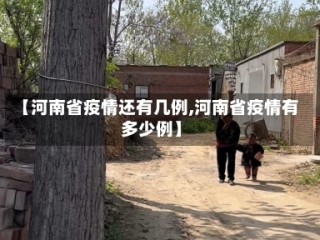 【河南省疫情还有几例,河南省疫情有多少例】