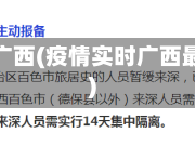 疫情实时广西(疫情实时广西最新消息)