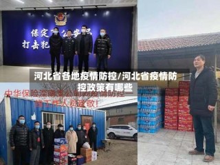 河北省各地疫情防控/河北省疫情防控政策有哪些