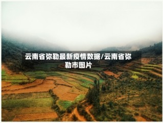 云南省弥勒最新疫情数据/云南省弥勒市图片